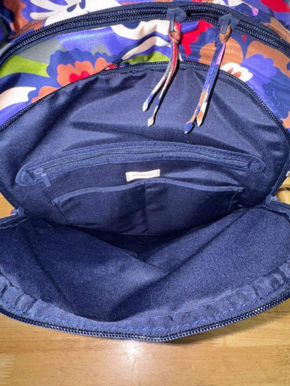 Vea Bradley Large Bancroft Backpack Nylon Bossanova Bold NWT - Picture 11 of 14